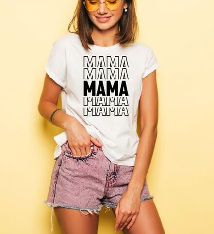 T-shirt Dia da Mãe, T-shirt Mama