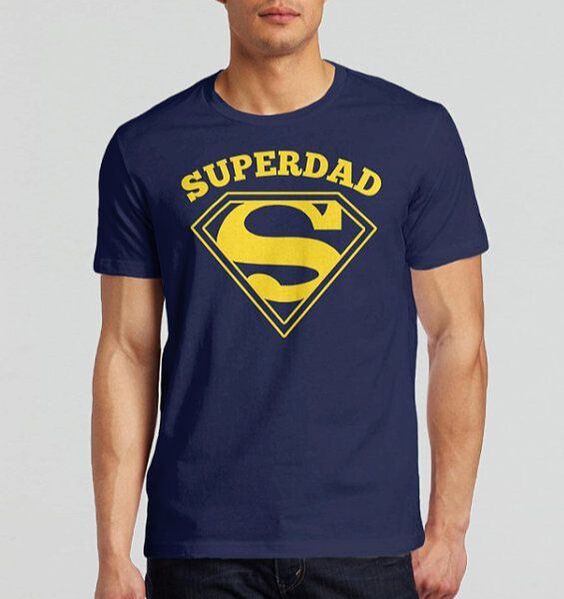 T-shirt super pai t-shirt personalizada dia do pai