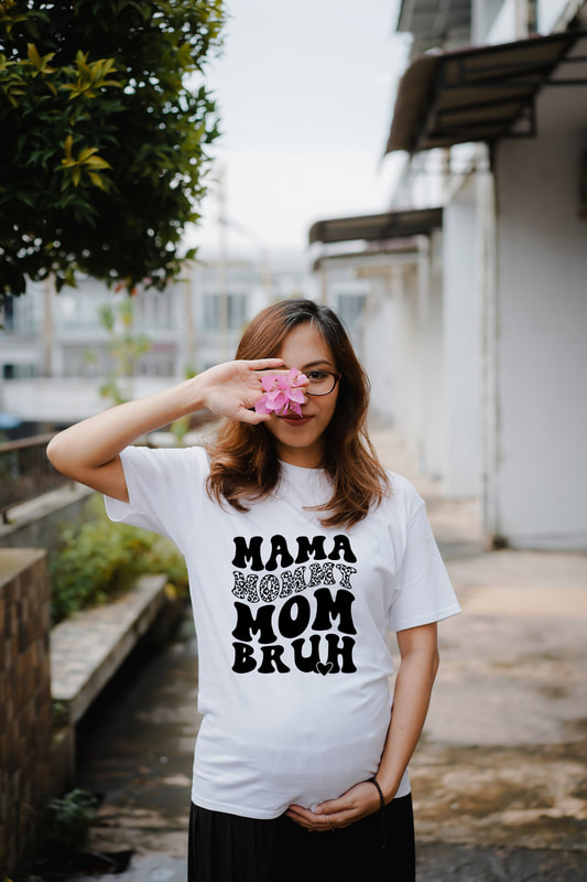 T-shirt mama mom 